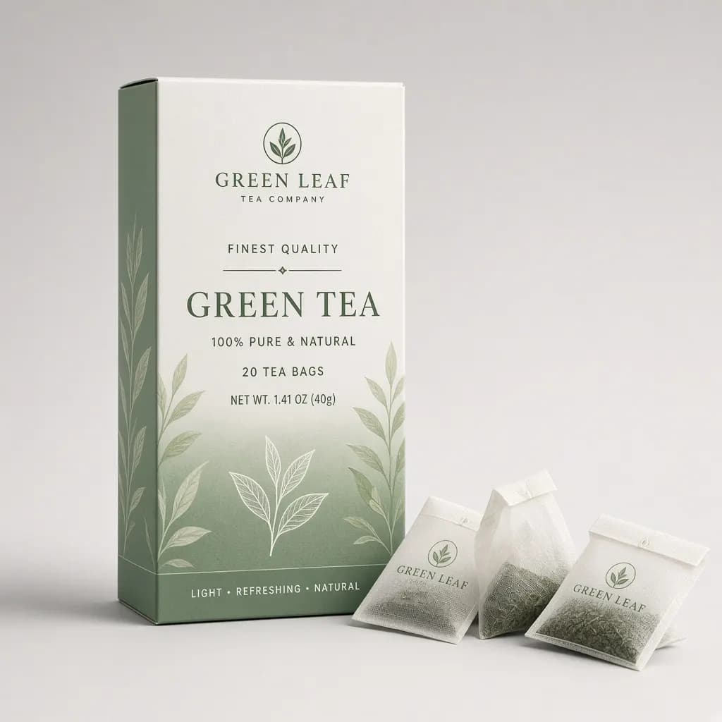 綠茶茶包組合 — Green Tea Bag Assortment