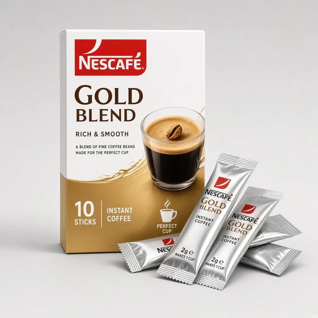 即溶咖啡條裝 — Instant Coffee Sticks