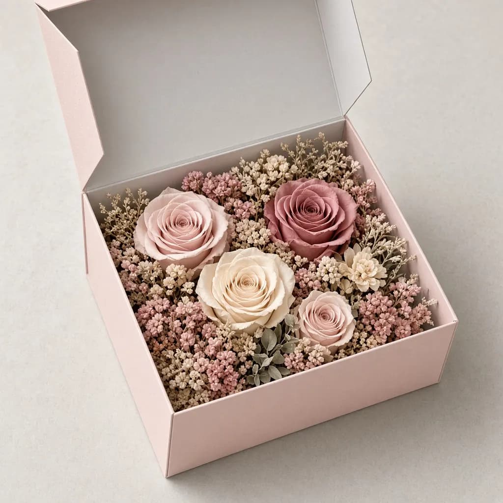 永生花禮盒 — Preserved Flower Gift Box