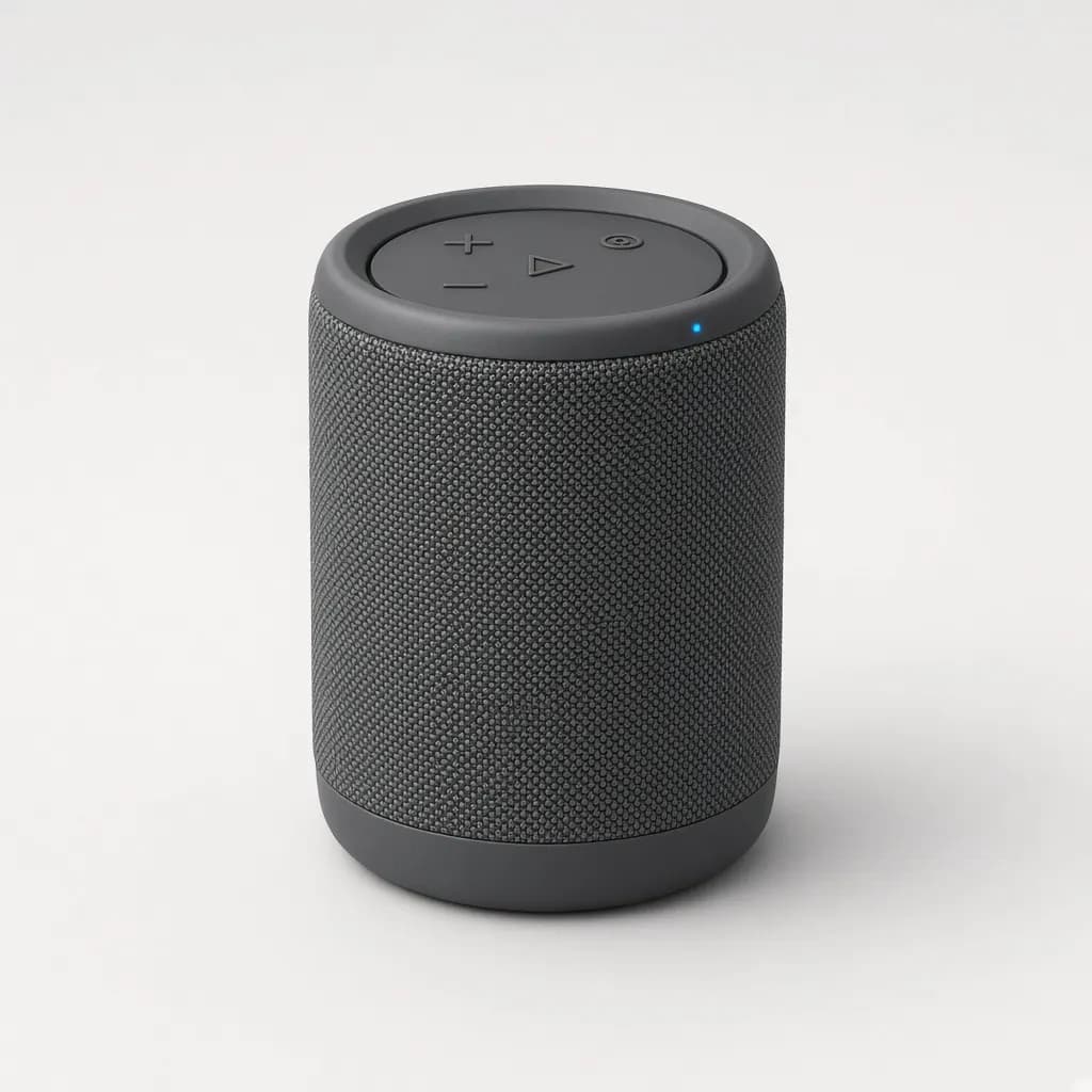 藍牙音箱 — 寫實產品示意攝影